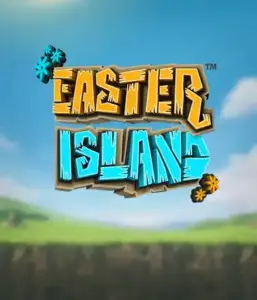 Изображение слота "Easter Island" от Yggdrasil, что привлекает внимание яркой и живой графикой. Название слота изображено с элементами живописной природы и пасхальной символики. На фоне видна зелёная равнина, что напоминает о спокойствии и уединении острова Пасхи. Идеальный выбор для любителей загадок и приключений.